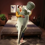 Забавный милый плюшевый динозавр, игрушка, кукла, большая подушка для сна, крокодил