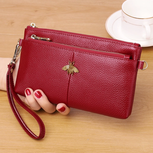 Маленькая сумка клатч, модный длинный кошелек, небольшая сумка для матери, универсальный мобильный телефон, сумка с петлей на руку, городской стиль