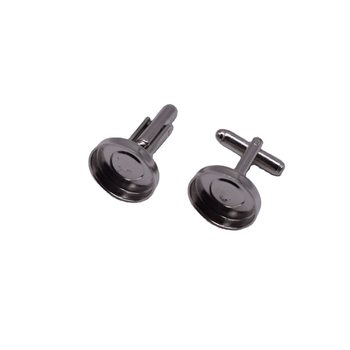 Manufacturer Iron Cufflinks Cuff Fasteners Letter Brand Cufflinks Mini Cufflinks