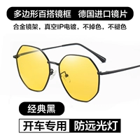 Выделенная удаленная световая лампа [поляризована без чисел] -Классические черные рамки и женщины одинаковые