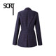 YiQi niche ການອອກແບບ retro suit jacket ແມ່ຍິງ socialite ແບບເຄື່ອງນຸ່ງແມ່ຍິງ STWL1496