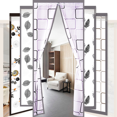 空调门帘冬季保暖挡风帘厨房防油烟