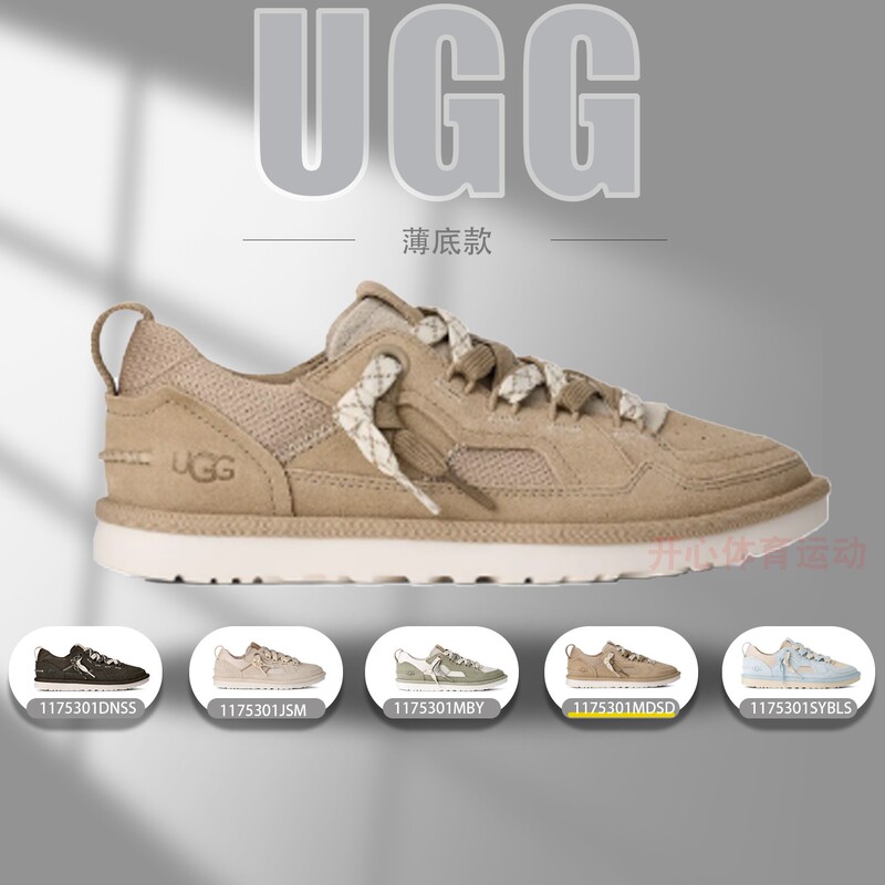 Authentic Ugg 2026 New Spring Women's Mel Comfortable Low-Top Flat Trendy Casual Shoes 1175301