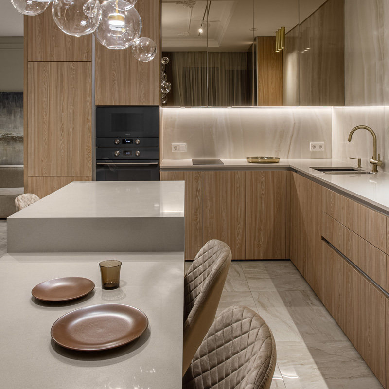 Jager Milan wabi-sabi log overall cabinet body custom slate small apartment custom-made whole house custom furniture