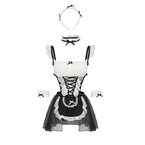 Ai Ling talks about sexy pajamas female pure desire maid COS uniform fun lingerie sexual intercourse high-end sense qqny Qingquhuo