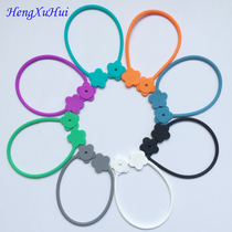 8 Colors Plum Silica Gel Magnet Winder Magnetic Clip White Board Magnet Clips Ear Machine Wire Rationer 8 Winder Mail