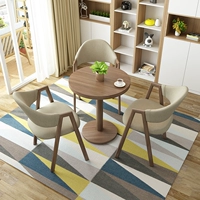 Абрикосовый стол 3 стула 60 столешница