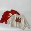 Children's clothing, cute pullovers, stylish sweatshirts for boys and girls
