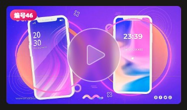 手机APP界面UI作品展示iPhone动态动效演示AE视频样机素材AEP模板插图46