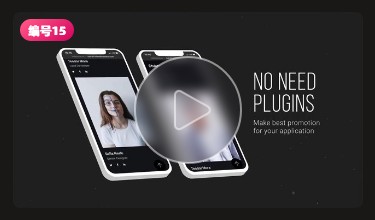 手机APP界面UI作品展示iPhone动态动效演示AE视频样机素材AEP模板插图15