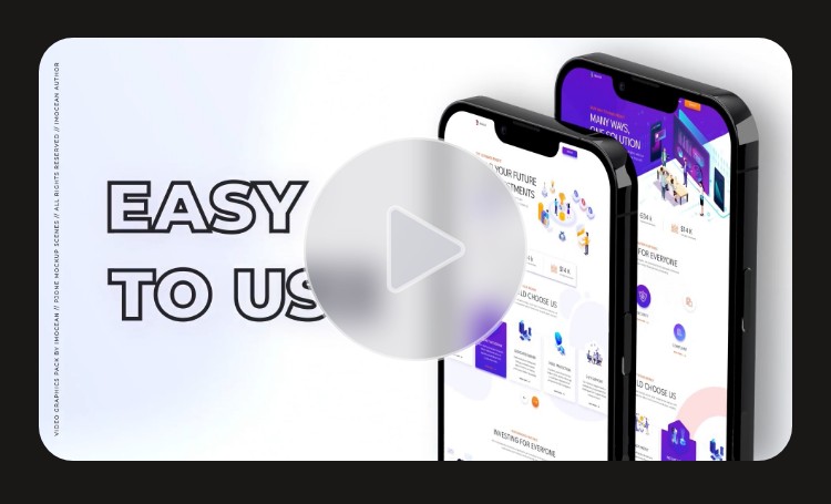 iphone13 Pro苹果手机ui设计模型app应用程序演示视频制作AE模板插图