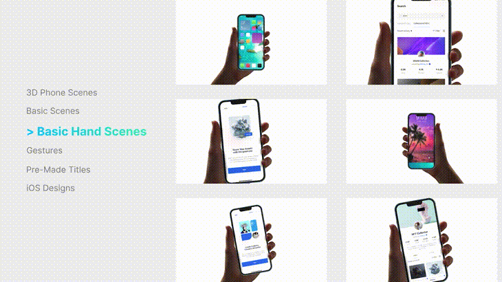 iphonePro手机APP展示动画UI界面动效应用程序宣传视频三维AE模板插图9