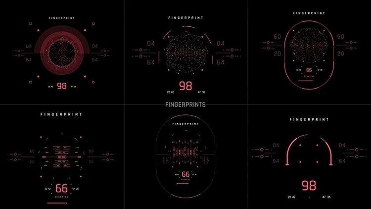 500+赛博朋克科技感HUD用户界面动画预设 Cyberpunk UI-AE脚本插图19