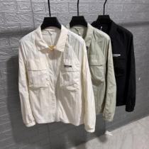 Anti-UV UPF50 outdoor ice sensation sunscreen jacket for men Summer thin sunscreen for boys skin clothes