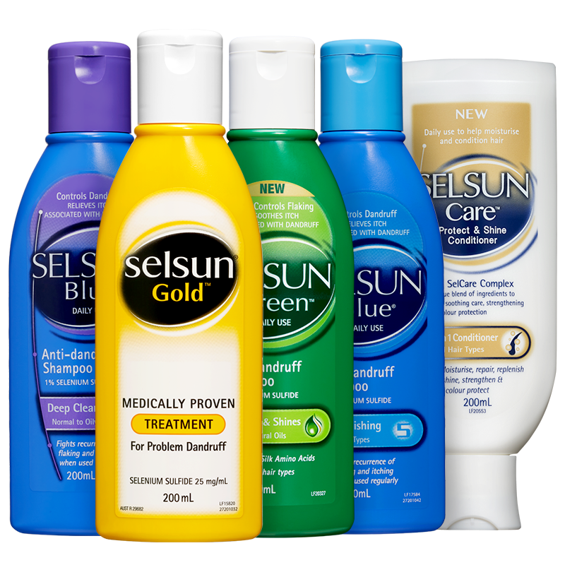 Selsun澳洲洗发水去屑控油无硅油洗头膏洗发露官方正品止痒氨基酸