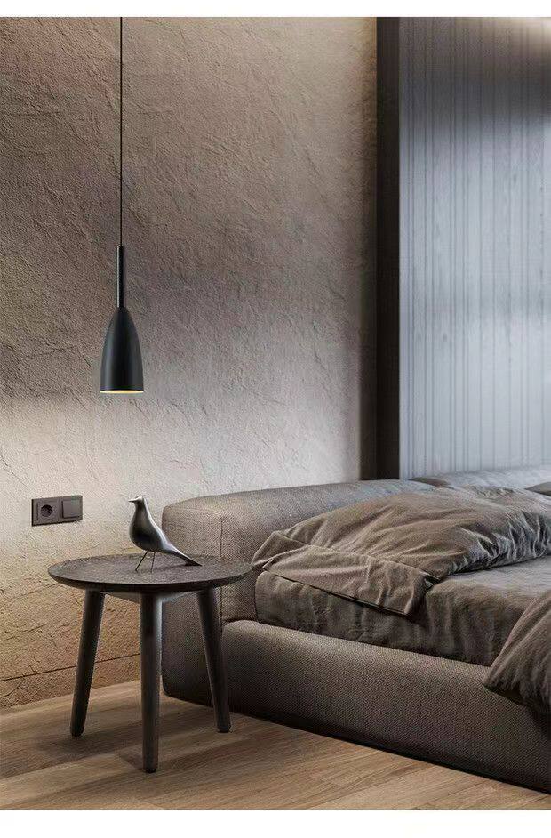 Bedroom Bedside Chandelier, Modern and Simple, Adjustable Height, Creative Light Luxury, Master Bedroom Bedside Lamp, Small Chandelier, Dining Room Pendant Light