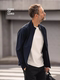 CARE OF LORD Navigator Spring and Summer Jacket Men's Stand Collar Casual Commuting Lightweight Jacket 7568
