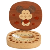 woodpapa Маленькая мышь лиственная коробка мальчик, ребенок, меняющий зубы и лиственное ящик для хранения девочка, запоминающаяся волосы.