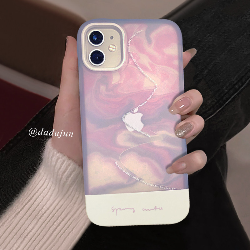 New ins superfairy Gradual Layer Fainting Application iPhone13promax Mobile Phone Protection Shell Apple 12 Personality Creativity 11 Transparent Frosted Xsmax Goddess Xr Brief Approx Advanced