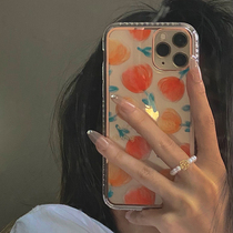 ins Fresh Flowers for iPhone 11 Apple 12 ProMax Mobile Case 12 retro-tide 11 ProMax Net Red x xr xsmax max girl heart