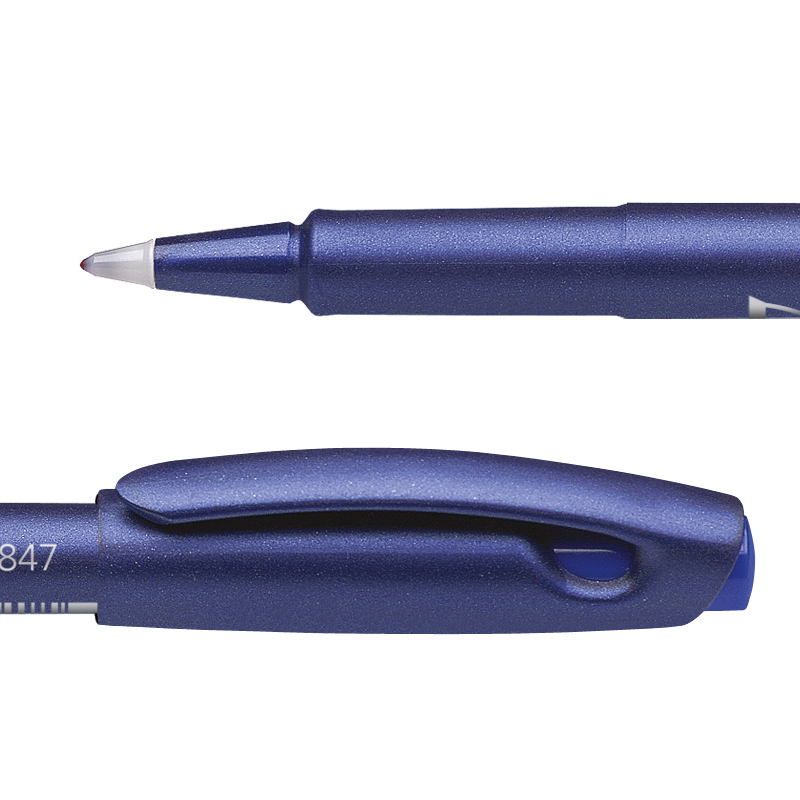 Schneider Germany imports Schneider 847 students with brush inscriptions notes of sex pen black water-based pen business office sign straight liquid water-based ballpoint pen 0 5mm