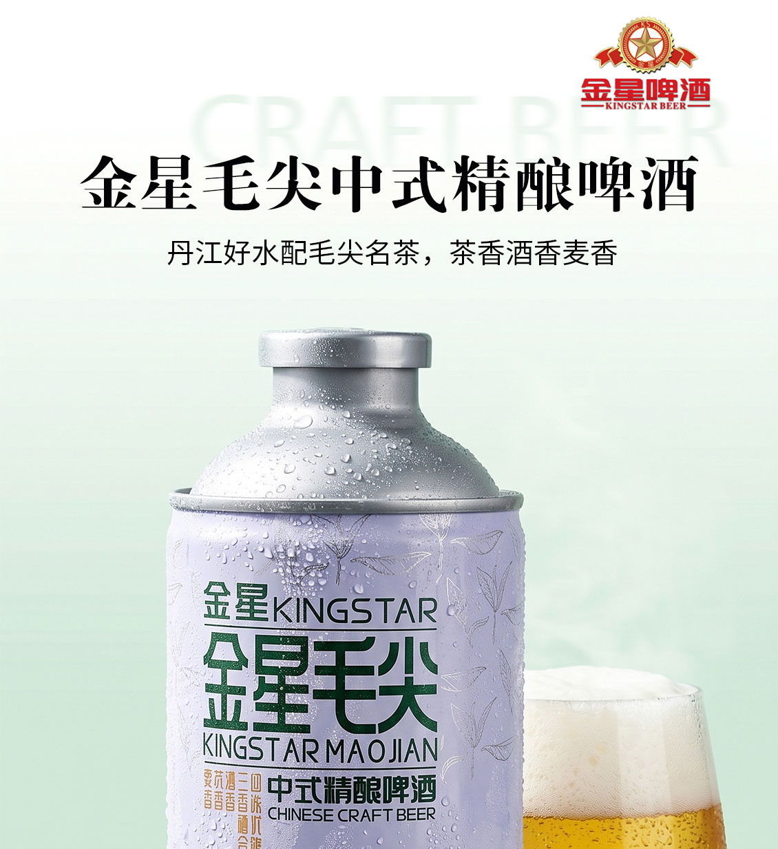 安享好物 安享B级啤酒-金星毛尖啤酒 国标