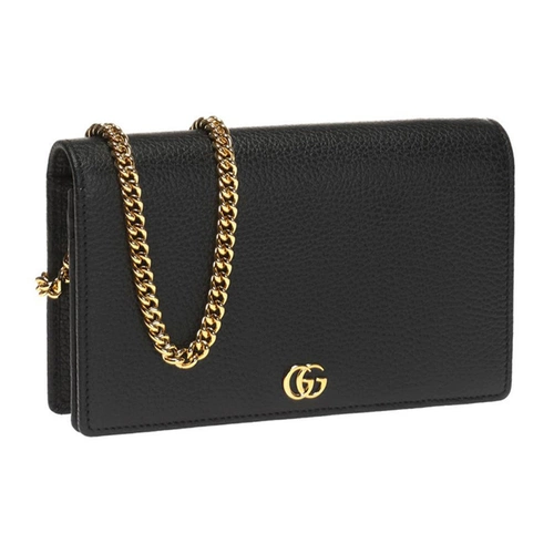 Gucci, кожаная сумка на одно плечо, из натуральной кожи