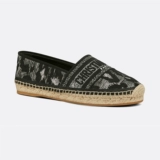 Dior/Dio Black Women's Fisherman Shoes New Style Комфортный ленивый люди дышащие одиночные туфли