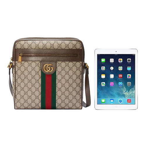 Gucci, бежевая сумка на одно плечо