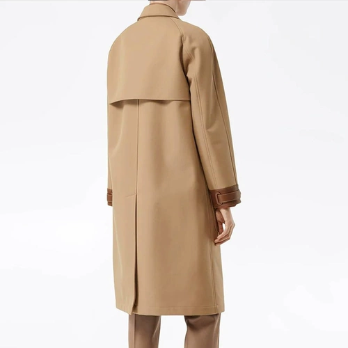 BURBERRY/博柏利 Демисезонное желтое длинное пальто