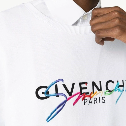 Givenchy Givenchy, лонгслив, толстовка, с печатью вашего логотипа, принт
