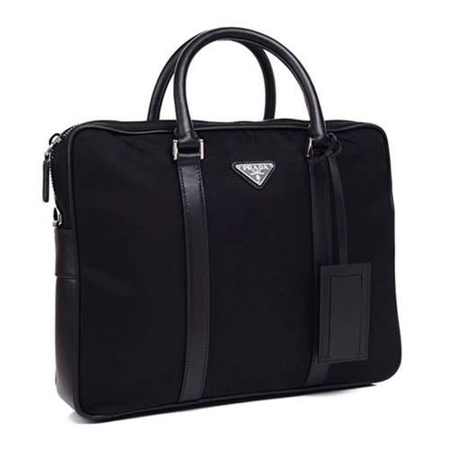 Prada, черная нейлоновая сумка на одно плечо для отдыха, барсетка