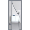 Side opening style anti-mosquito door curtain
