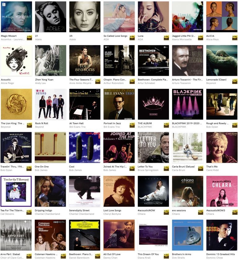 Fever selected small gold tag second series 168 Qobuz digital sound source