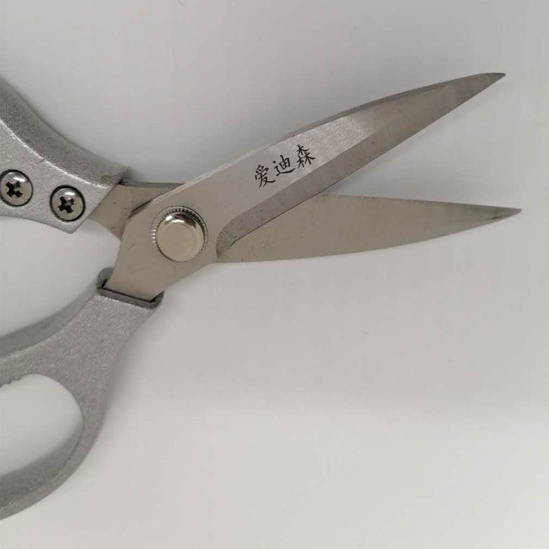 Imported SK5 stainless steel scissors powerful industrial scissors kitchen with chicken and duck bone cut