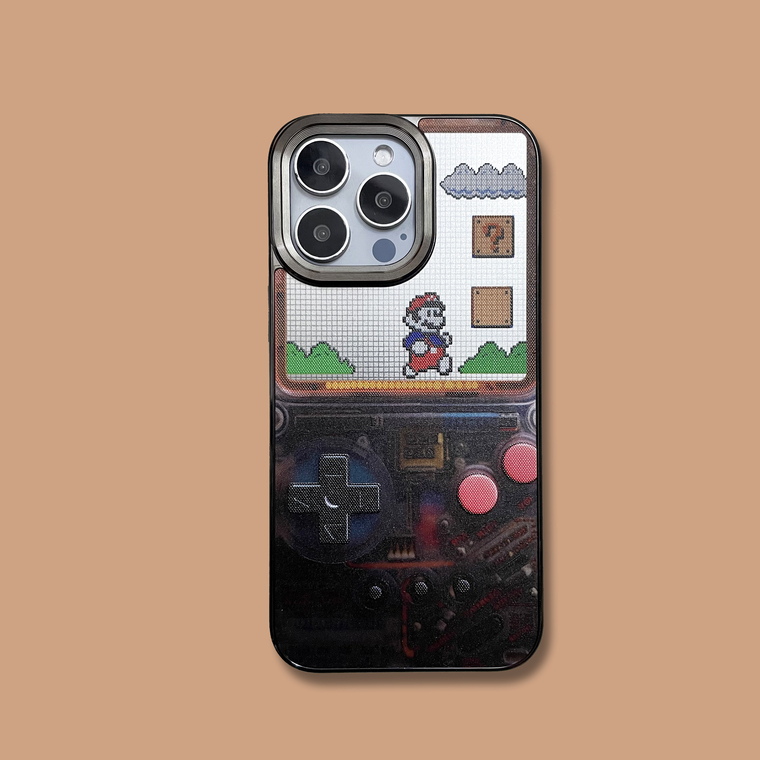 Super Mario Nintendo Electroplated 15, 14, 13, 12, 11 iPhone Case