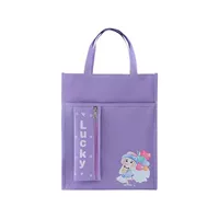 Пенал BT-116-1 вертикальный [светло-фиолетовый] передний карман на молнии