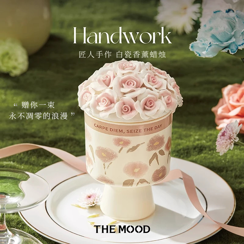 未知の香り パリの花市場ブーケ 520 香り付きキャンドル ウェディングギフトボックス ガールフレンドへの誕生日プレゼント