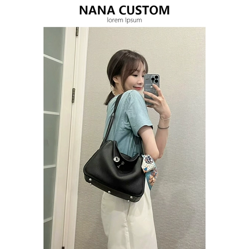 Портативная кожаная подушка, сумка через плечо, сумка на одно плечо, воловья кожа, премиум класс