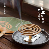 Mosquito coil sandalwood type household indoor mosquito repellent mosquito repellent incense plate type plate 10 rolls incense plate imported from Japan