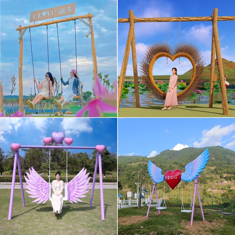 Simulated Hot Air Balloon Ornament Ladder Sculpture Popular on Social Media Cloud Swing Wing Chair Shopping Mall Scenic Spot Sales Office Simulated Hot Air Balloon Ornament Ladder Sculpture Popular on Social Media Cloud Swing Wing Chair Shopping Mall Scenic Spot Sales Office