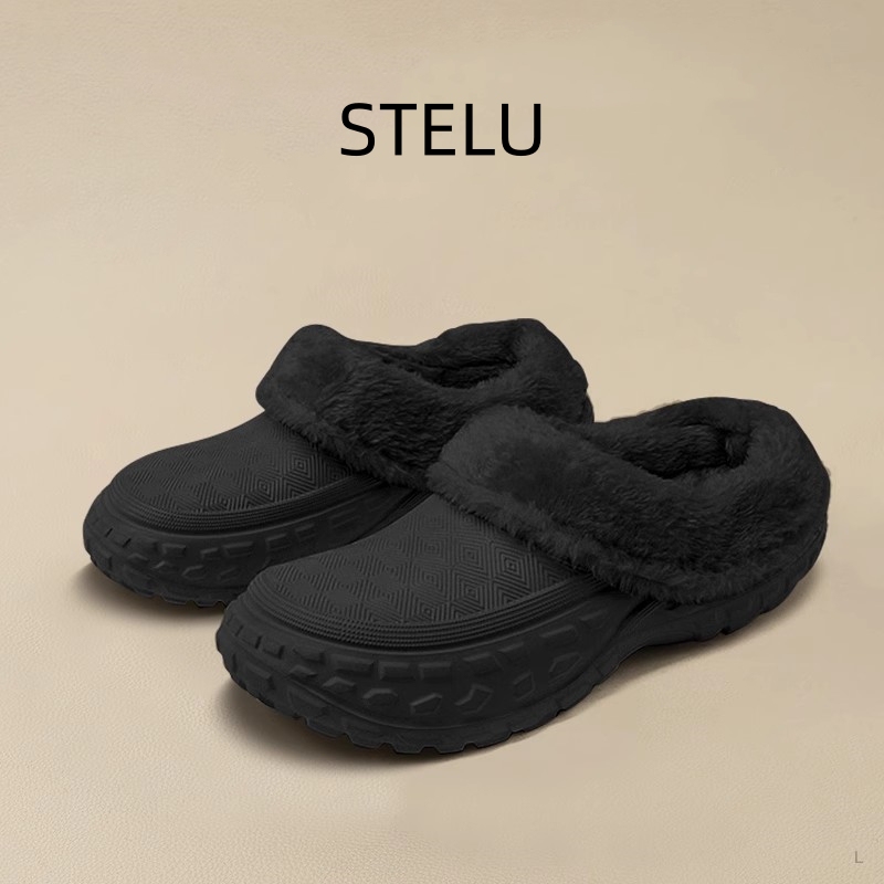 Japanese Stelu Detachable Waterproof Cotton Slippers for Women, New Winter Model, Couple's Outdoor Wear, Tire-Soled Non-Slip Cotton Shoes for Men Japanese Stelu Detachable Waterproof Cotton Slippers for Women, New Winter Model, Couple's Outdoor Wear, Tire-Soled Non-Slip Cotton Shoes for Men
