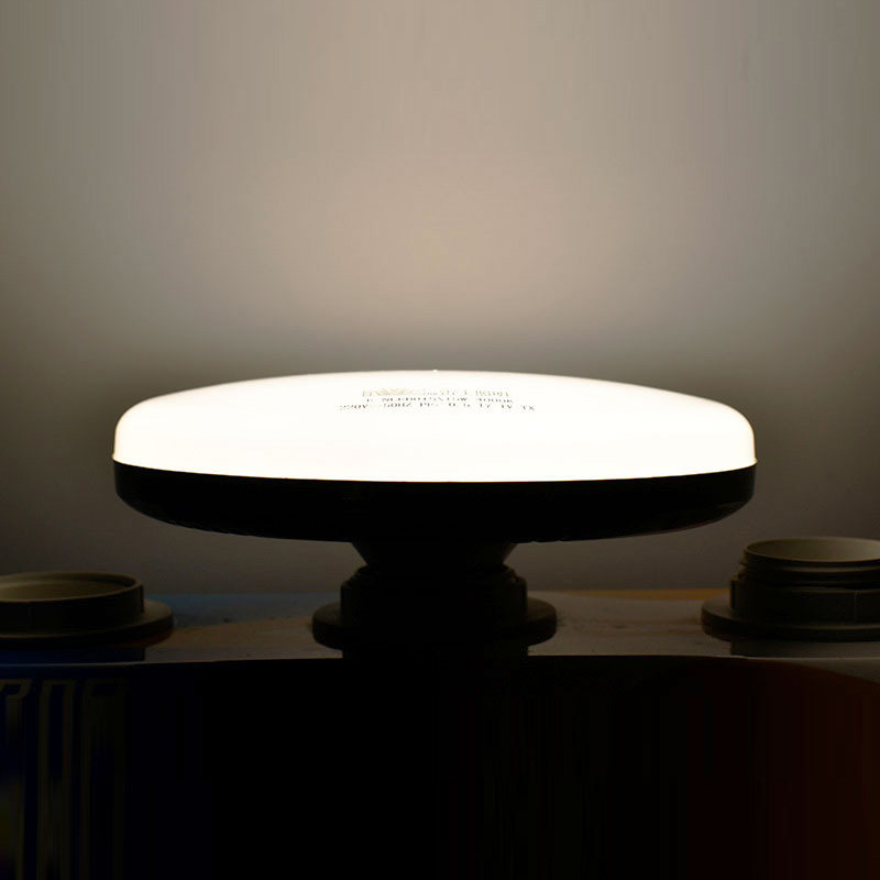 Thunder lighting led flying saucer lamp e27 screw mouth Home energy saving super bright light bulb High power butterfly white light energy saving lamp