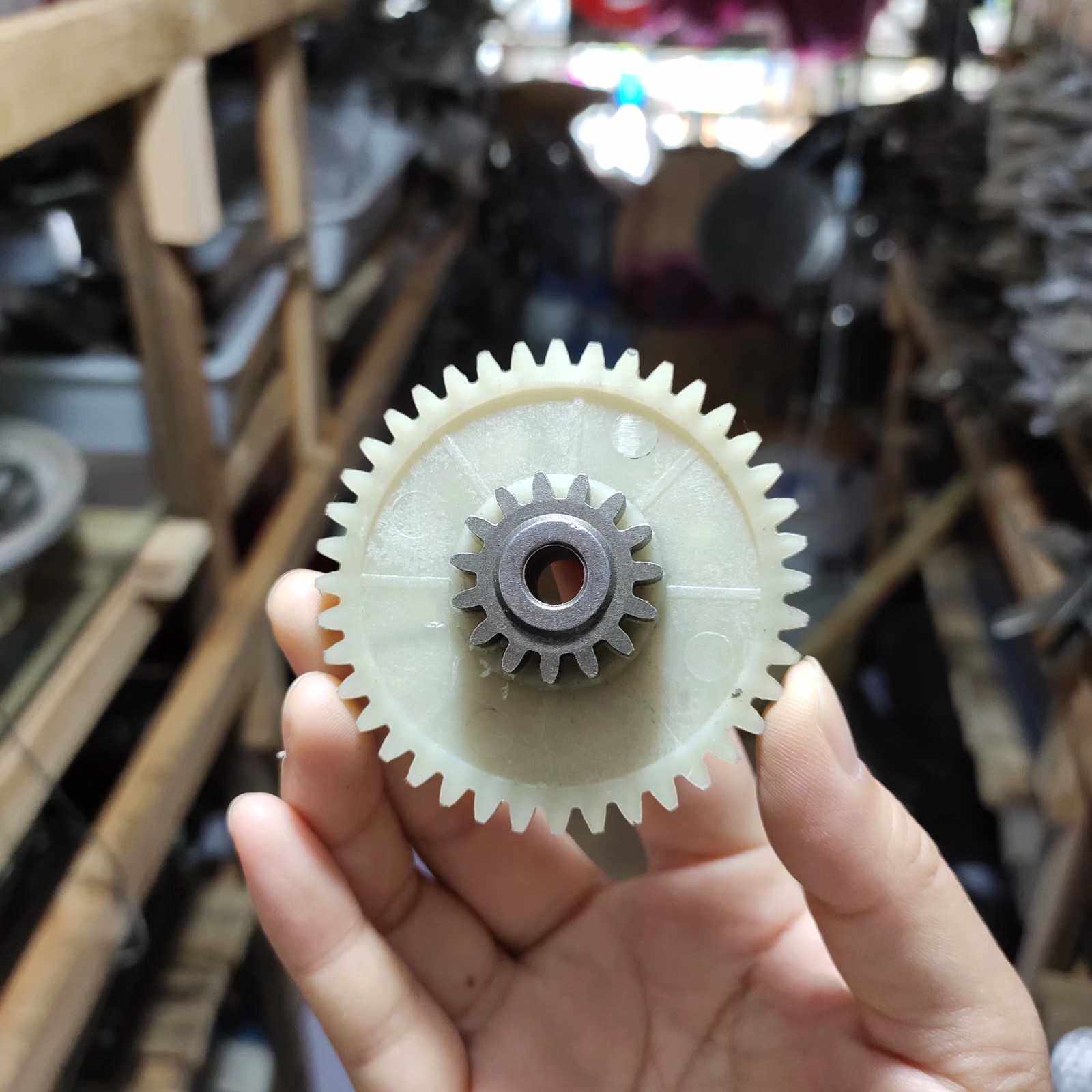 Fast Con Noodles Machine Accessories Plastic Gear Original Factory Accessories Plastic Wrap Steel Gear Multiple Models Multiple Sizes