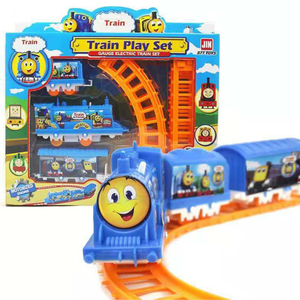 儿童托马斯小火车轨道套装电动火车玩具礼盒装玩具赛车