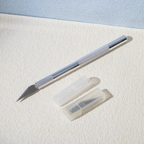 Engraving Knife Heat-Shrink Sheet Cut Paper Hand Engraving Knife Hand Account Carved Paper Rubber Paper Carved Small Pen Knife Engraving Tool Suit