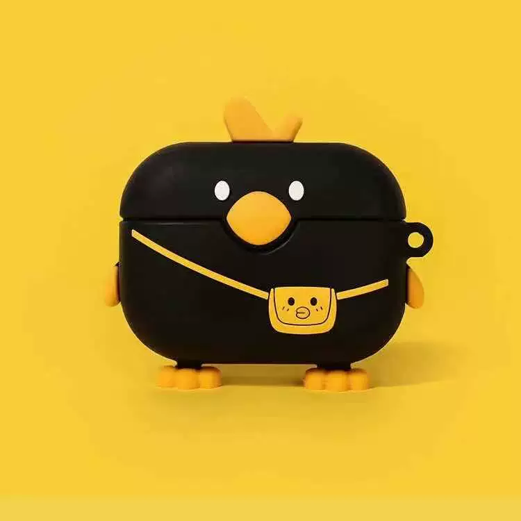 B.Duck, Apple, бренд милые совместимые наушники, беспроводной силиконовый защитный чехол