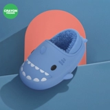 Акула, зимняя нескользящая обувь, удерживающие тепло милые водонепроницаемые тапочки, Южная Корея