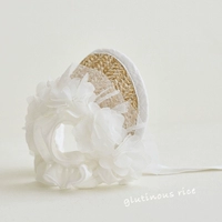 Белый, в цветочек, модернизированная версия