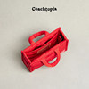 [New Year's Gift] Coachtopia/Coach City Loop Mini Puffy Tote Bag Red